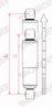 AMORTIZOR MONROE V2132 - Compatibil cu CITROEN, FIAT, PEUGEOT