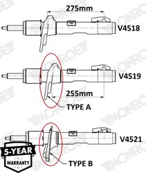 Amortizor Monroe V4519