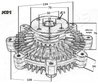 Cupla ventilator radiator Japanparts VC-K01
