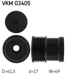 FULIE ALTERNATOR SKF VKM 03405 - Compatibil cu FORD