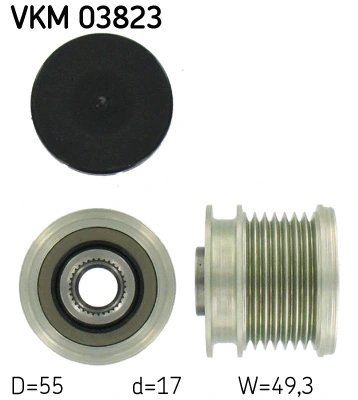 FULIE ALTERNATOR SKF VKM 03823 - Compatibil cu CHRYSLER, JEEP, MERCEDES-BENZ