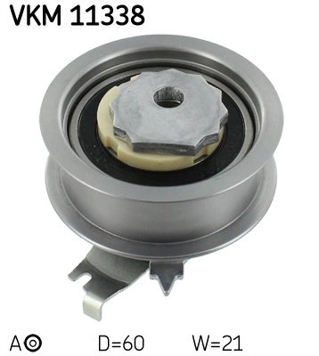 ROLA INTINZATOR CUREA DISTRIBUTIE SKF VKM 11338 - Compatibil cu AUDI, CUPRA, SEAT, SKODA, VW