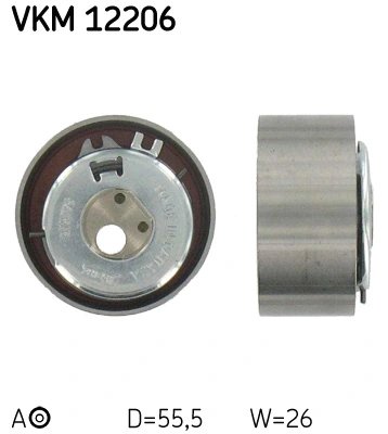 ROLA INTINZATOR CUREA DISTRIBUTIE SKF VKM 12206 - Compatibil cu ALFA ROMEO, CHRYSLER, FIAT, FORD, LANCIA, TATA, ZASTAVA