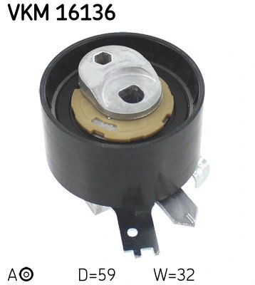ROLA INTINZATOR CUREA DISTRIBUTIE SKF VKM 16136 - Compatibil cu DACIA, INFINITI, MERCEDES-BENZ, NISSAN, RENAULT