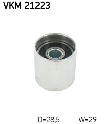 ROLA GHIDARE CUREA DISTRIBUTIE SKF VKM 21223 - Compatibil cu AUDI, SEAT, SKODA, VW