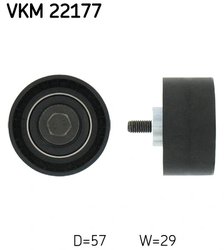 Rola ghidare curea distributie SKF VKM 22177