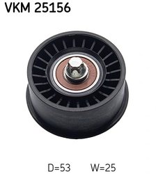 Rola ghidare curea distributie SKF VKM 25156