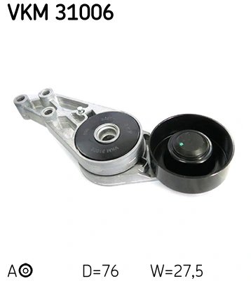 INTINZATOR CUREA DISTRIBUTIE SKF VKM 31006 - Compatibil cu AUDI, SEAT