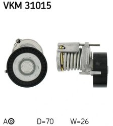 INTINZATOR CUREA DISTRIBUTIE SKF VKM 31015 - Compatibil cu AUDI, SEAT, SKODA, VW