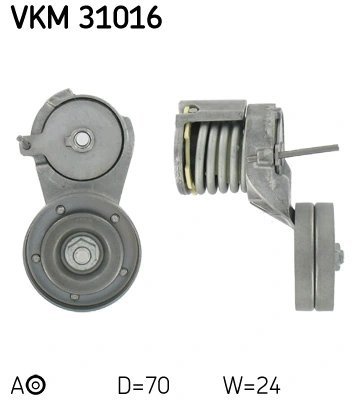 INTINZATOR CUREA DISTRIBUTIE SKF VKM 31016 - Compatibil cu SEAT, SKODA, VW