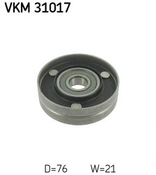 Rola ghidare curea transmisie SKF VKM 31017