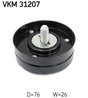 ROLA GHIDARE CUREA TRANSMISIE SKF VKM 31207 - Compatibil cu SEAT, SKODA, VW