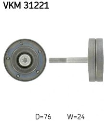 ROLA GHIDARE CUREA TRANSMISIE SKF VKM 31221 - Compatibil cu SEAT, SKODA, VW