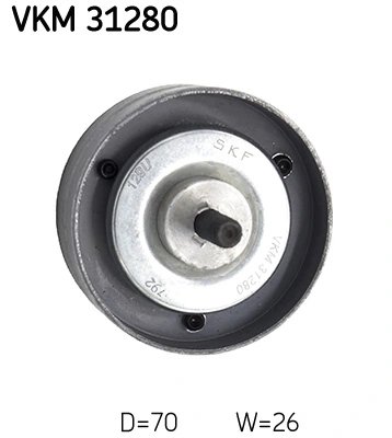 Rola ghidare curea transmisie SKF VKM 31280