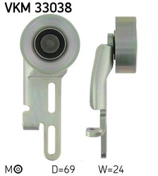 INTINZATOR CUREA DISTRIBUTIE SKF VKM 33038 - Compatibil cu CITROEN, PEUGEOT