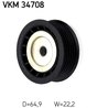 ROLA GHIDARE CUREA TRANSMISIE SKF VKM 34708 - Compatibil cu FORD