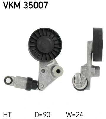 INTINZATOR CUREA DISTRIBUTIE SKF VKM 35007 - Compatibil cu CHEVROLET, OPEL, SAAB, VAUXHALL