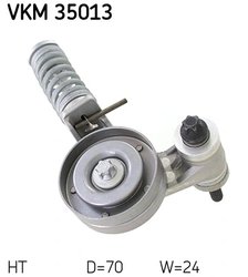 INTINZATOR CUREA DISTRIBUTIE SKF VKM 35013 - Compatibil cu CHEVROLET, HOLDEN, OPEL, SUZUKI, VAUXHALL