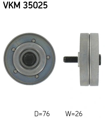 ROLA GHIDARE CUREA TRANSMISIE SKF VKM 35025 - Compatibil cu HONDA, OPEL, VAUXHALL