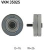 ROLA GHIDARE CUREA TRANSMISIE SKF VKM 35025 - Compatibil cu HONDA, OPEL, VAUXHALL