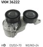 INTINZATOR CUREA DISTRIBUTIE SKF VKM 36222 - Compatibil cu VOLVO