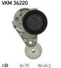 Intinzator curea distributie SKF VKM 36220
