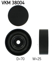 ROLA GHIDARE CUREA TRANSMISIE SKF VKM 38004 - Compatibil cu BMW, BMW (BRILLIANCE), SKODA
