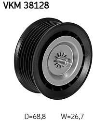 ROLA GHIDARE CUREA TRANSMISIE SKF VKM 38128 - Compatibil cu MERCEDES-BENZ