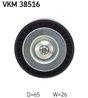 ROLA GHIDARE CUREA TRANSMISIE SKF VKM 38516 - Compatibil cu MERCEDES-BENZ