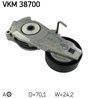 Intinzator curea distributie SKF VKM 38700
