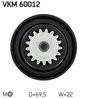 INTINZATOR CUREA DISTRIBUTIE SKF VKM 60012 - Compatibil cu CHEVROLET