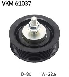 ROLA GHIDARE CUREA TRANSMISIE SKF VKM 61037 - Compatibil cu TOYOTA