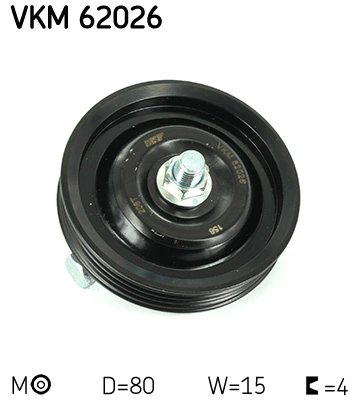 INTINZATOR CUREA DISTRIBUTIE SKF VKM 62026 - Compatibil cu NISSAN, RENAULT