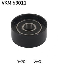 Rola ghidare curea transmisie SKF VKM 63011