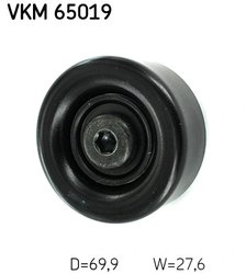 ROLA GHIDARE CUREA TRANSMISIE SKF VKM 65019 - Compatibil cu HYUNDAI, KIA