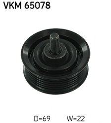 ROLA GHIDARE CUREA TRANSMISIE SKF VKM 65078 - Compatibil cu HYUNDAI, KIA