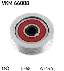 INTINZATOR CUREA DISTRIBUTIE SKF VKM 66008 - Compatibil cu FIAT, SUBARU, SUZUKI