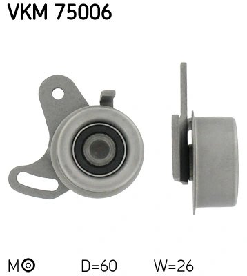 Rola intinzator curea distributie SKF VKM 75006
