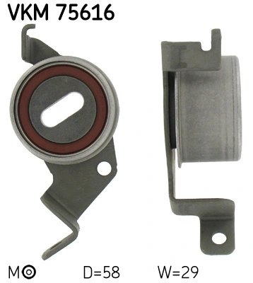 ROLA INTINZATOR CUREA DISTRIBUTIE SKF VKM 75616 - Compatibil cu MAZDA, MITSUBISHI