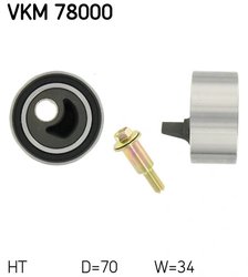 Rola intinzator curea distributie SKF VKM 78000