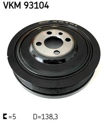 Fulie arbore cotit / vibrochen SKF VKM 93104