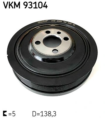 Fulie arbore cotit / vibrochen SKF VKM 93104