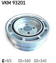 Fulie arbore cotit / vibrochen SKF VKM 93201