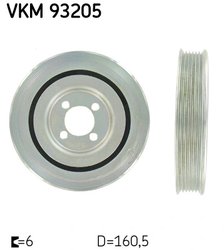FULIE ARBORE COTIT / VIBROCHEN SKF VKM 93205 - Compatibil cu ALFA ROMEO, CHRYSLER, CITROEN, FIAT, FORD, LANCIA, OPEL, PEUGEOT, S