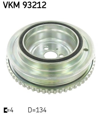 FULIE ARBORE COTIT / VIBROCHEN SKF VKM 93212 - Compatibil cu ABARTH, ALFA ROMEO, CHRYSLER, FIAT, LANCIA