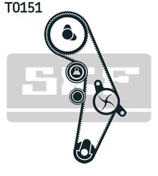Set distributie curea SKF VKMA 01918