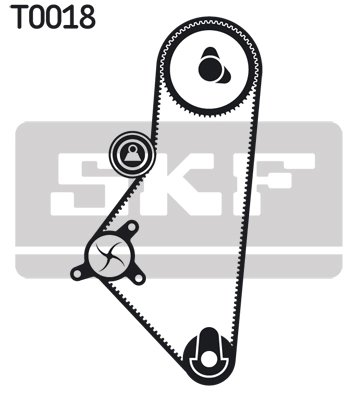 SET DISTRIBUTIE CUREA SKF VKMA 03201 - Compatibil cu CITROEN, FIAT, LANCIA, PEUGEOT