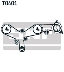Set distributie curea SKF VKMA 03261