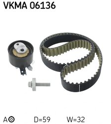 Set distributie curea SKF VKMA 06136