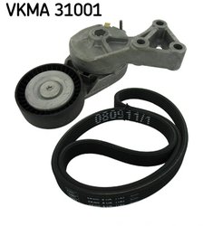 Set curea transmisie cu caneluri SKF VKMA 31001